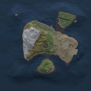 Thumbnail Rust Map: Procedural Map, Size: 1800, Seed: 1273424946, 4 Monuments