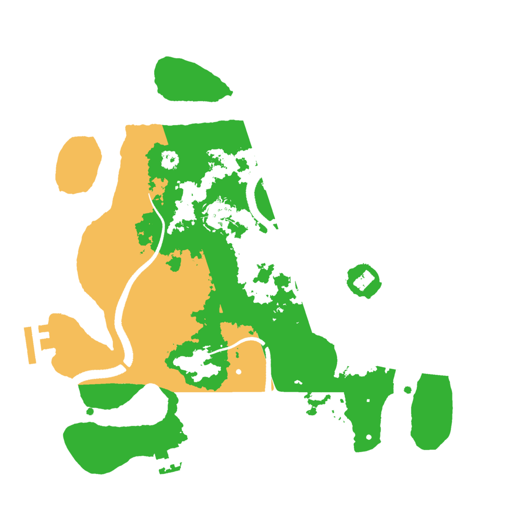 Biome Rust Map: Procedural Map, Size: 2850, Seed: 1521142842