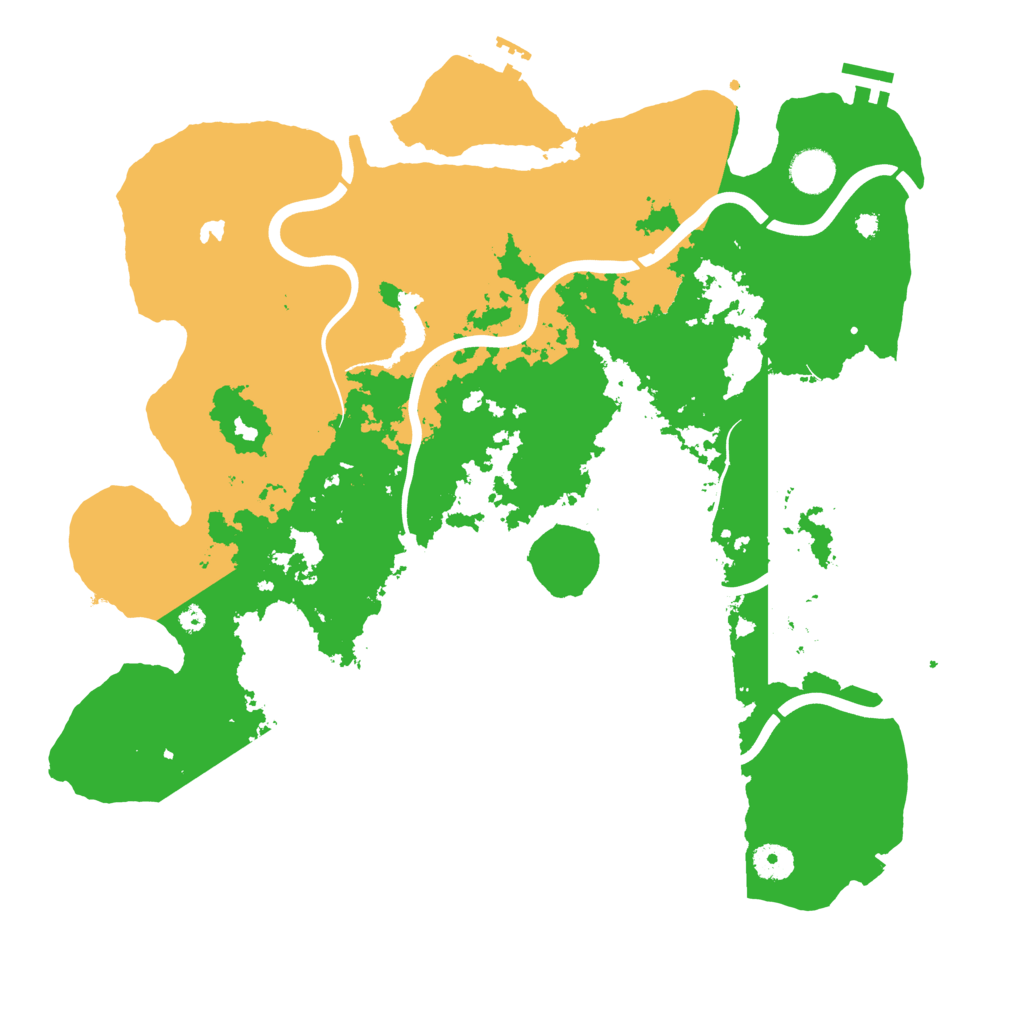 Biome Rust Map: Procedural Map, Size: 4000, Seed: 1707363265