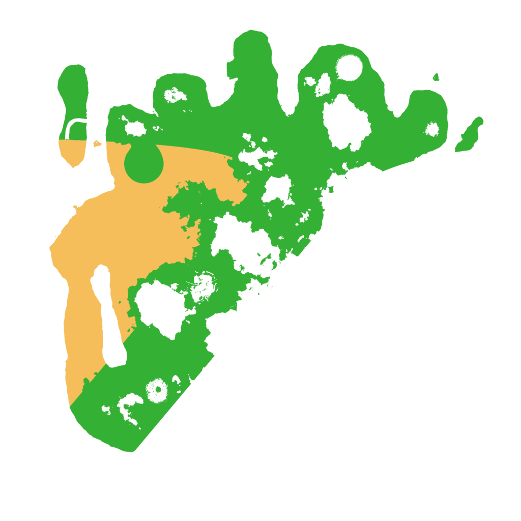 Biome Rust Map: Procedural Map, Size: 3500, Seed: 93069201