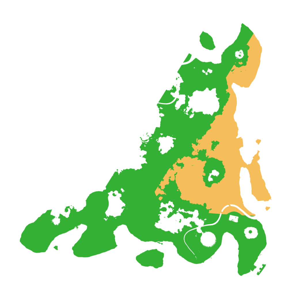 Biome Rust Map: Procedural Map, Size: 3450, Seed: 17553266