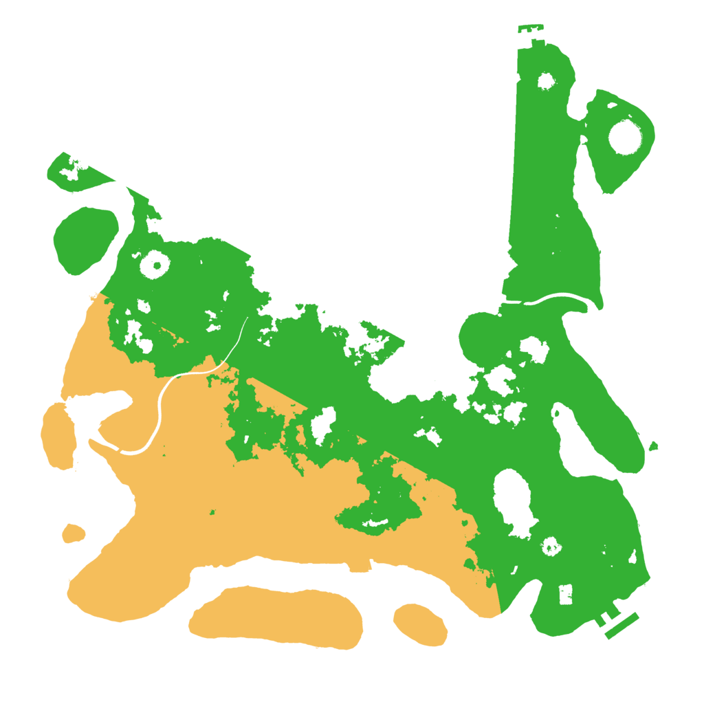 Biome Rust Map: Procedural Map, Size: 3750, Seed: 12355642