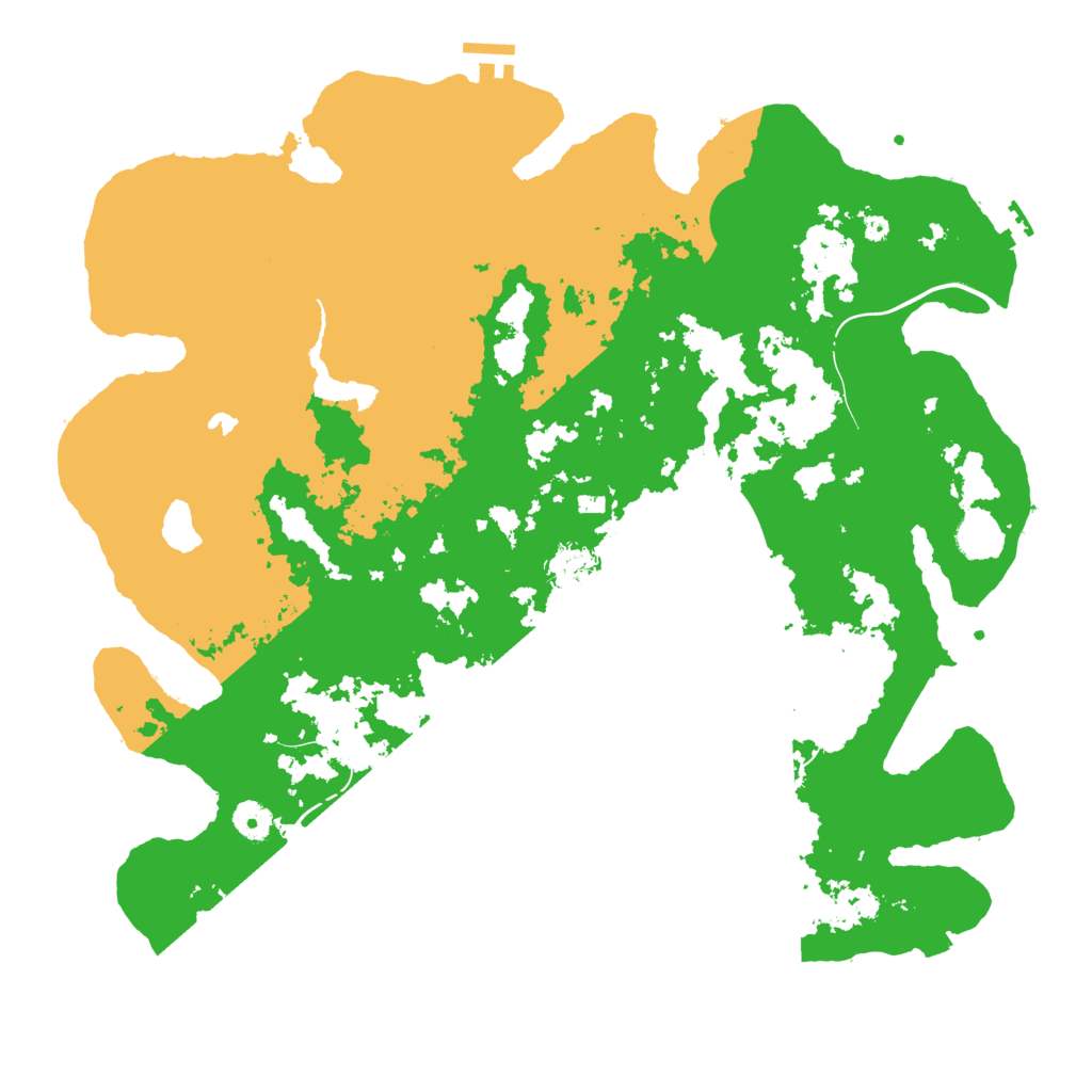 Biome Rust Map: Procedural Map, Size: 4250, Seed: 1270502670