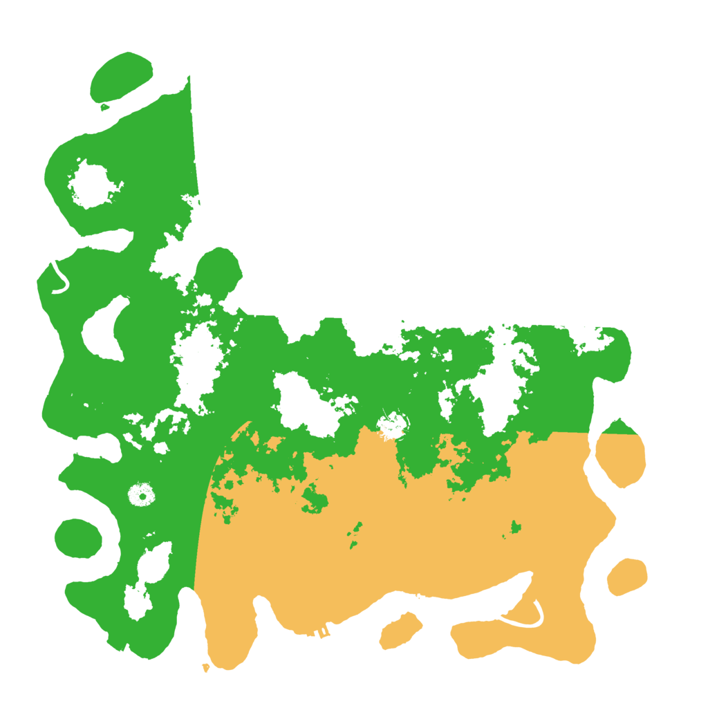 Biome Rust Map: Procedural Map, Size: 4250, Seed: 515604002