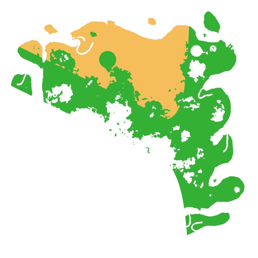 Biome Rust Map: Procedural Map, Size: 4000, Seed: 641601070