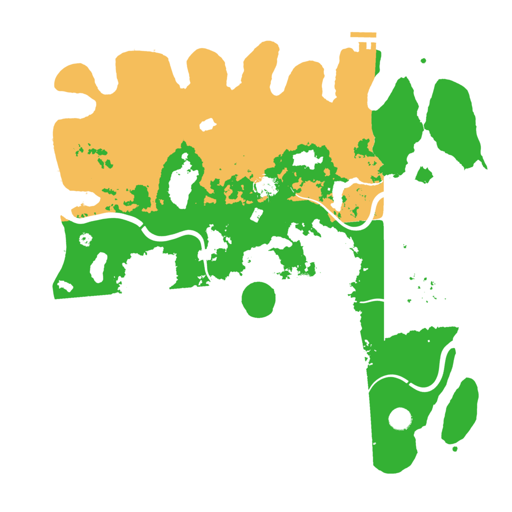 Biome Rust Map: Procedural Map, Size: 4000, Seed: 474823896