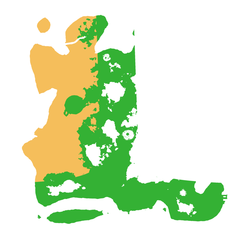 Biome Rust Map: Procedural Map, Size: 3500, Seed: 1280311051