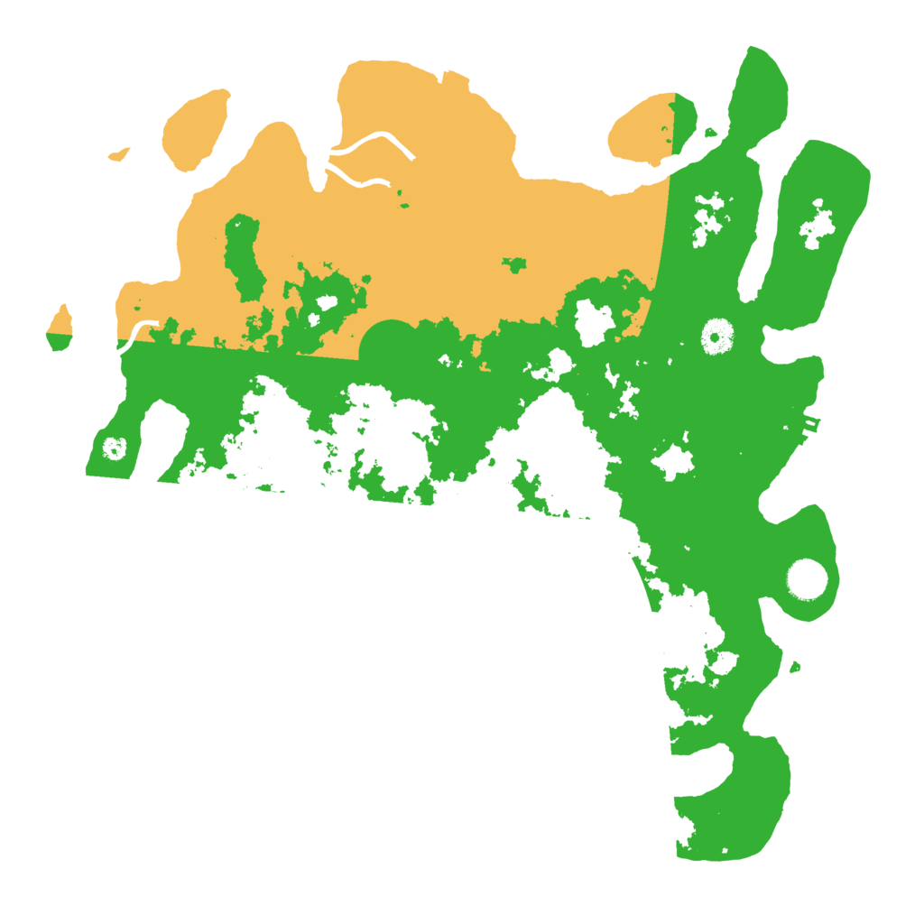 Biome Rust Map: Procedural Map, Size: 4000, Seed: 1998452786