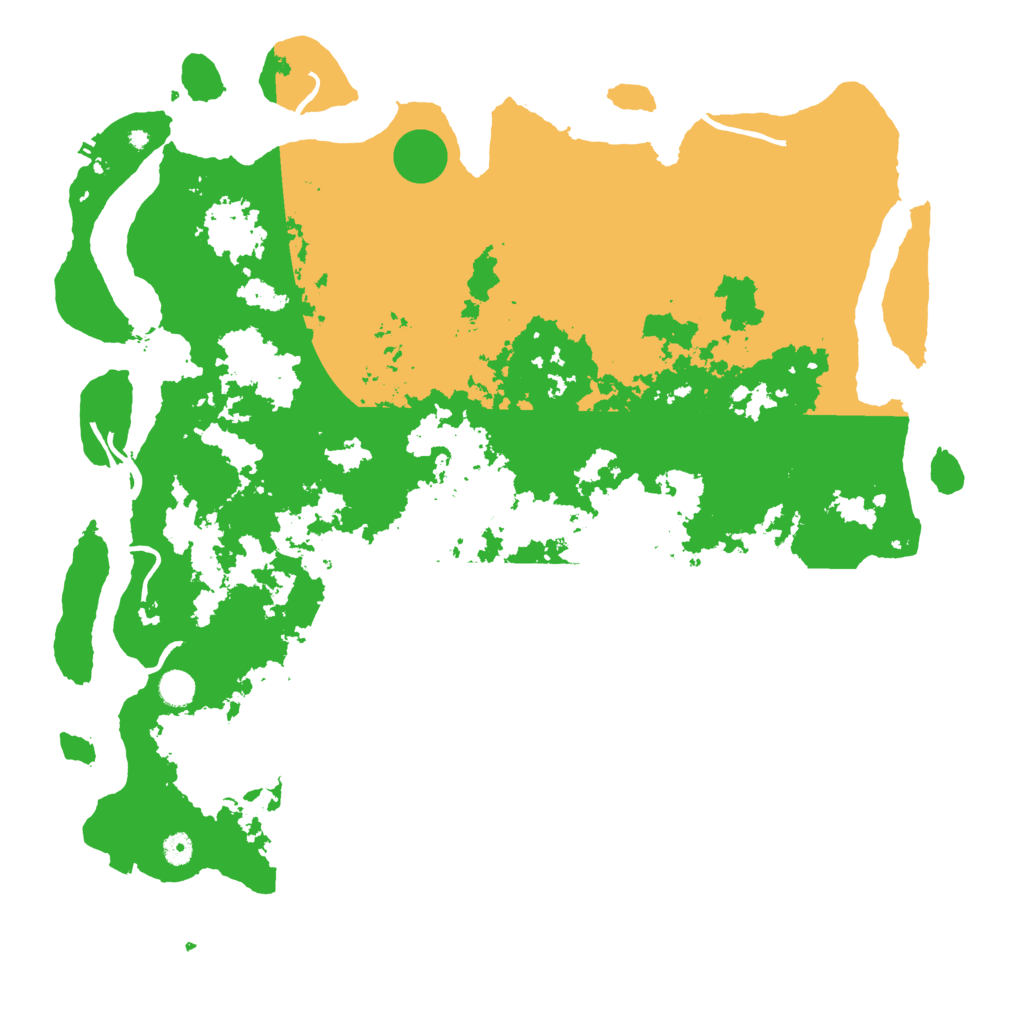 Biome Rust Map: Procedural Map, Size: 5000, Seed: 702588406