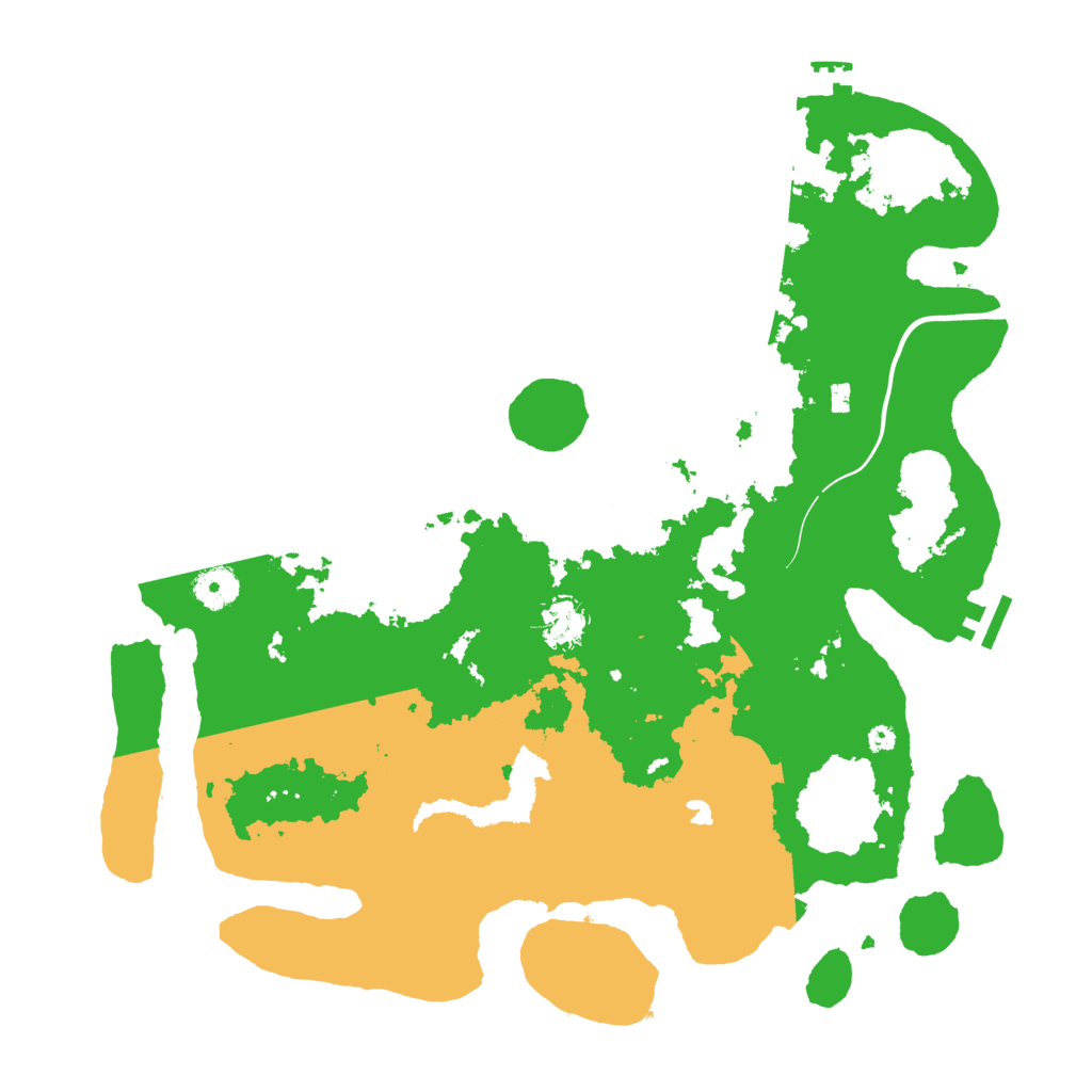 Biome Rust Map: Procedural Map, Size: 4000, Seed: 451559306