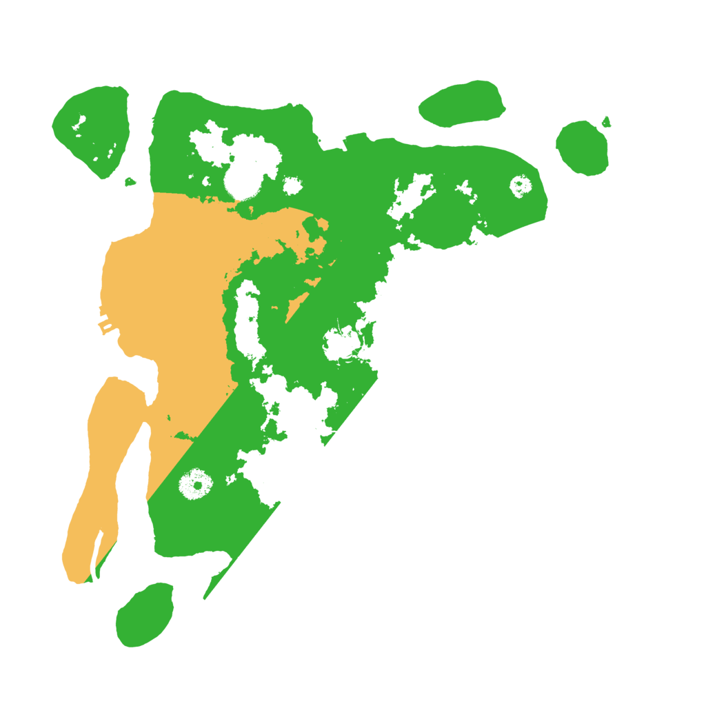 Biome Rust Map: Procedural Map, Size: 3400, Seed: 16723115