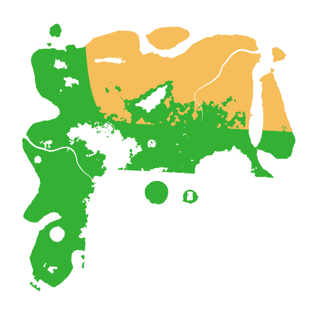 Biome Rust Map: Procedural Map, Size: 3750, Seed: 73352599