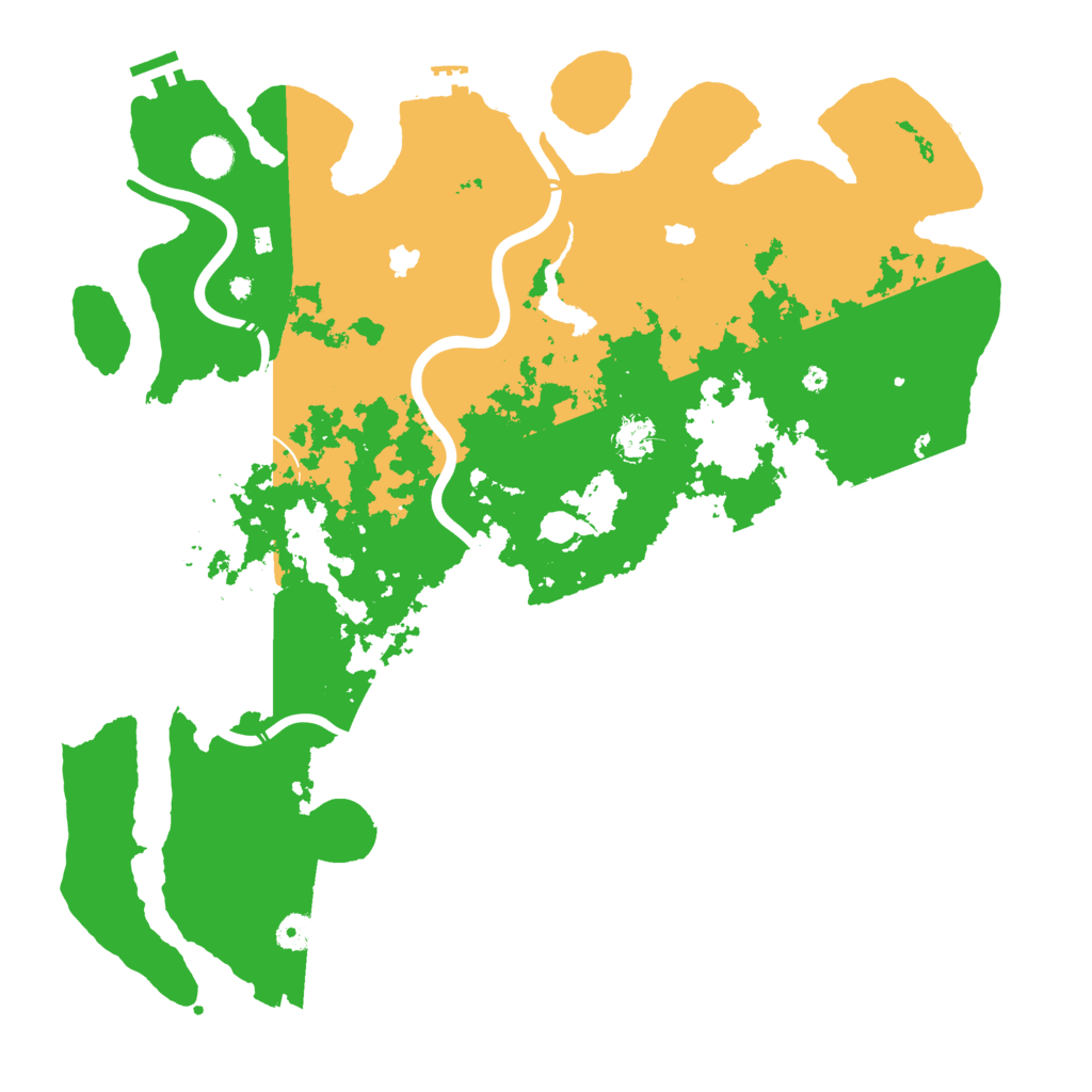 Biome Rust Map: Procedural Map, Size: 4500, Seed: 794569494