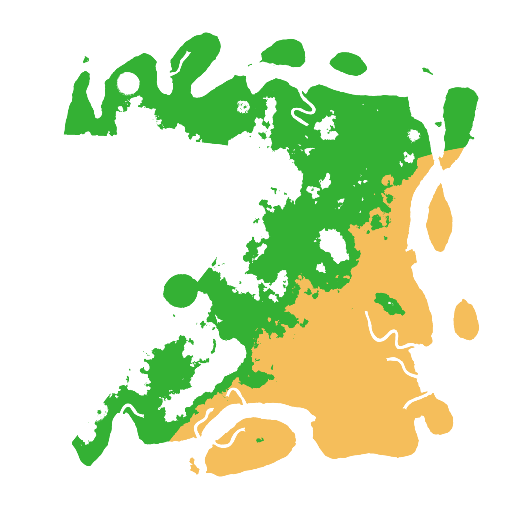 Biome Rust Map: Procedural Map, Size: 4000, Seed: 138251