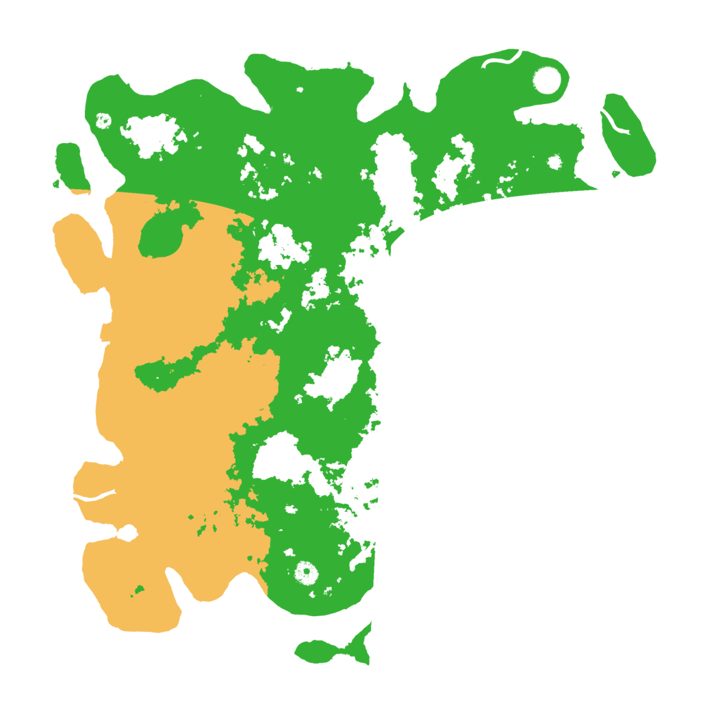 Biome Rust Map: Procedural Map, Size: 4500, Seed: 561021