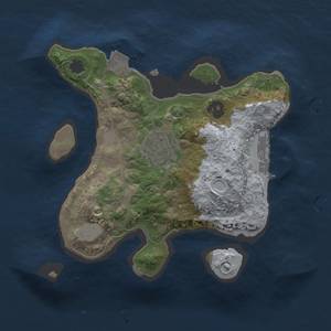 Thumbnail Rust Map: Procedural Map, Size: 2000, Seed: 1429211739, 5 Monuments