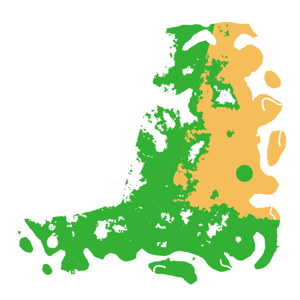 Biome Rust Map: Procedural Map, Size: 4700, Seed: 89310014