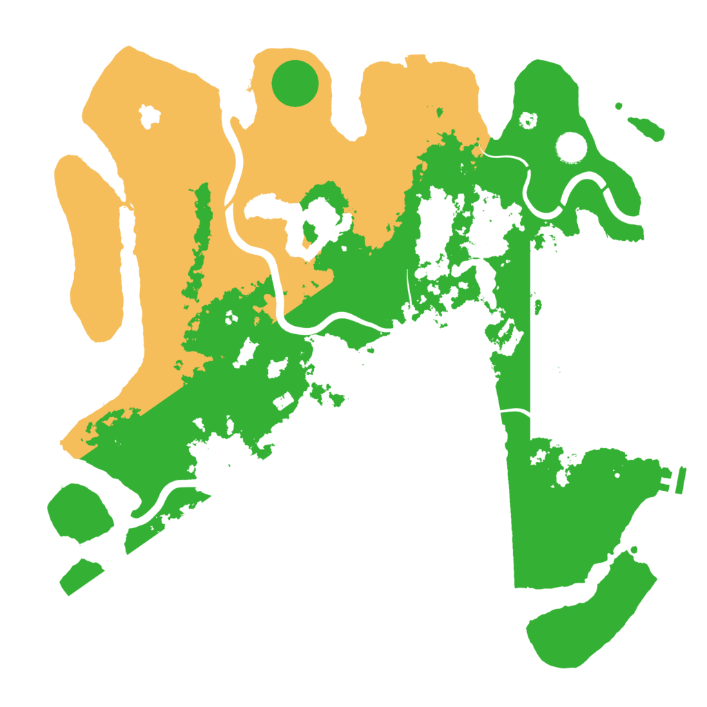 Biome Rust Map: Procedural Map, Size: 4000, Seed: 188686062