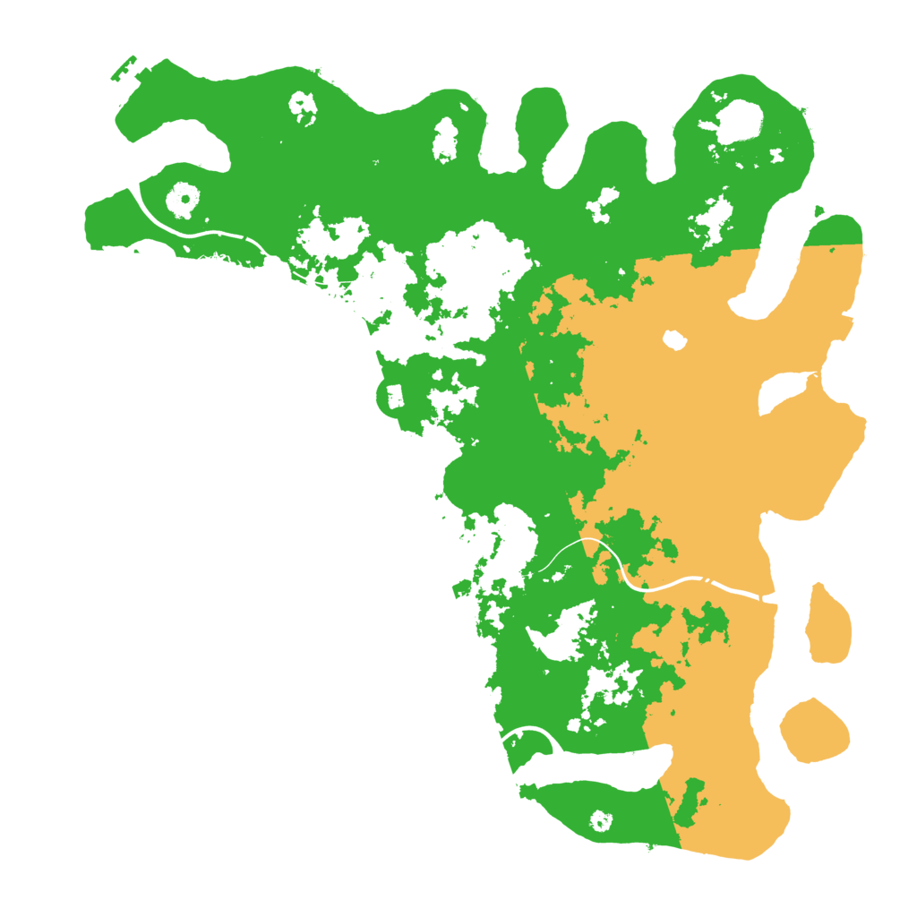 Biome Rust Map: Procedural Map, Size: 4250, Seed: 1669539294