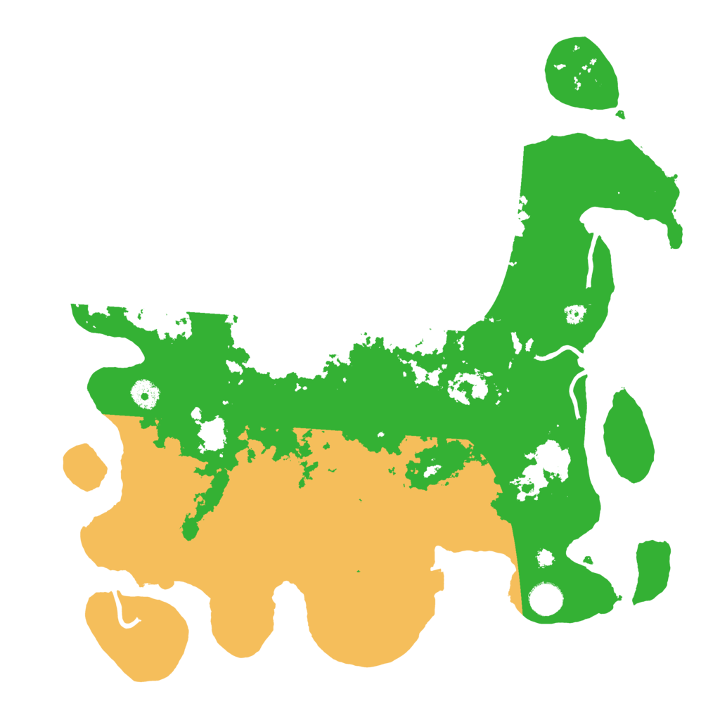 Biome Rust Map: Procedural Map, Size: 3850, Seed: 180833561