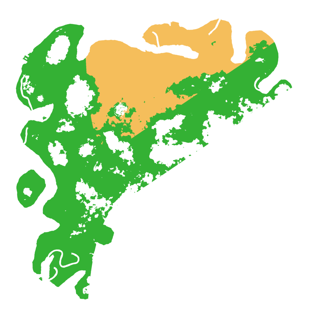 Biome Rust Map: Procedural Map, Size: 4500, Seed: 648857938