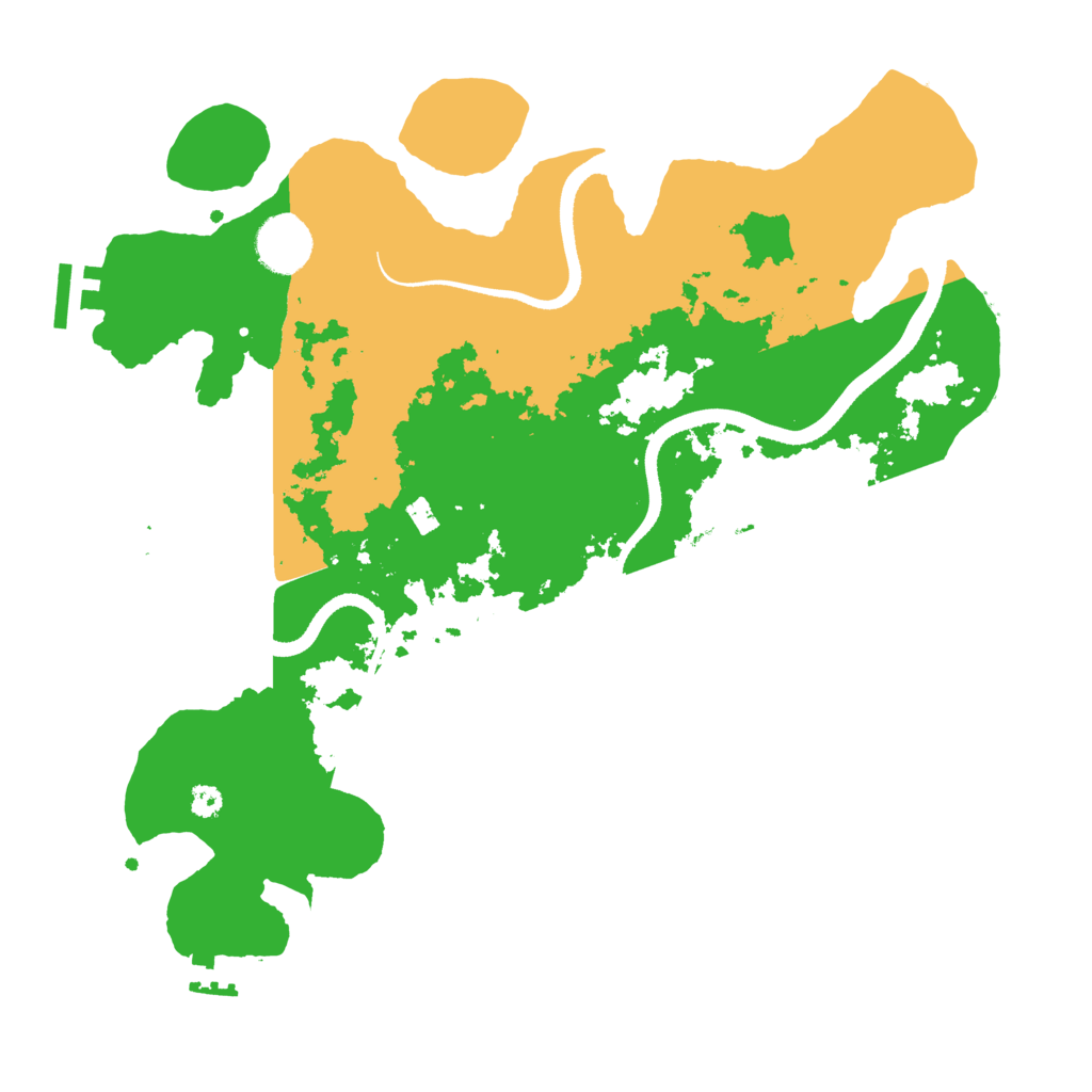 Biome Rust Map: Procedural Map, Size: 3400, Seed: 4565168