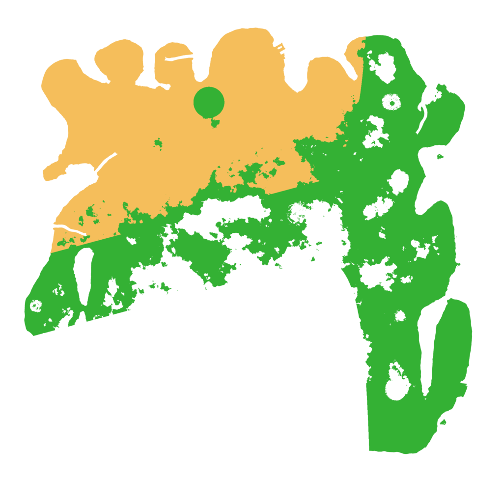 Biome Rust Map: Procedural Map, Size: 4300, Seed: 52506364