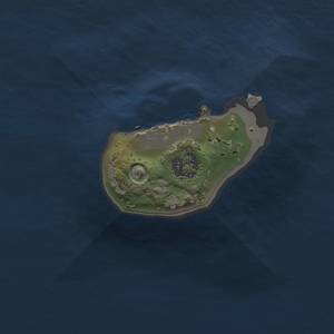 Thumbnail Rust Map: Procedural Map, Size: 1150, Seed: 648252, 4 Monuments