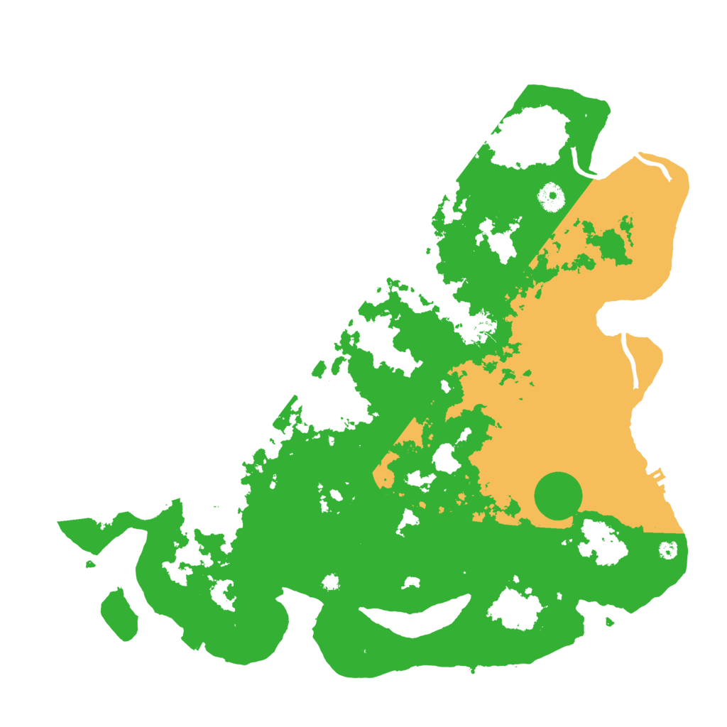 Biome Rust Map: Procedural Map, Size: 4000, Seed: 790670327