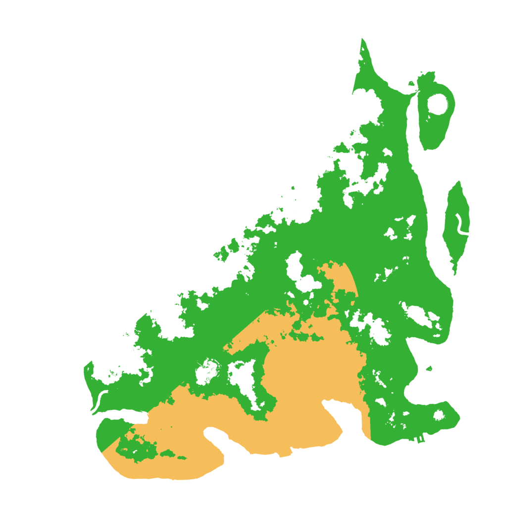 Biome Rust Map: Procedural Map, Size: 4400, Seed: 282701082