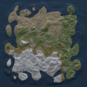 Thumbnail Rust Map: Procedural Map, Size: 4250, Seed: 901294215, 19 Monuments