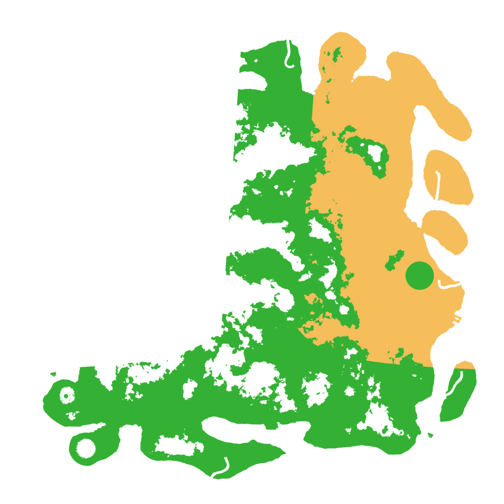 Biome Rust Map: Procedural Map, Size: 4700, Seed: 183256915