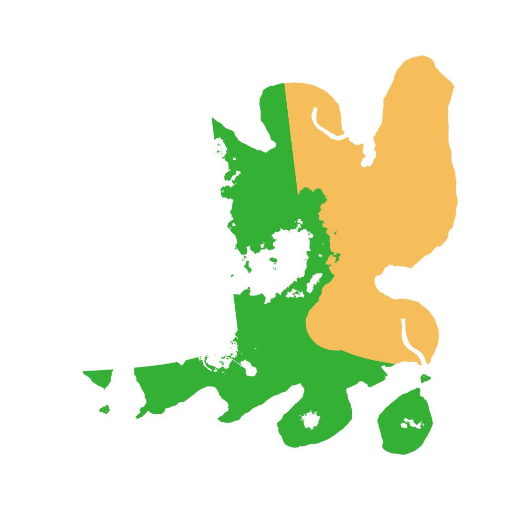 Biome Rust Map: Procedural Map, Size: 2650, Seed: 13034657
