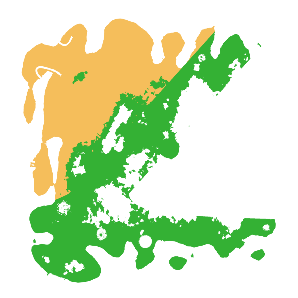 Biome Rust Map: Procedural Map, Size: 4096, Seed: 1863161939