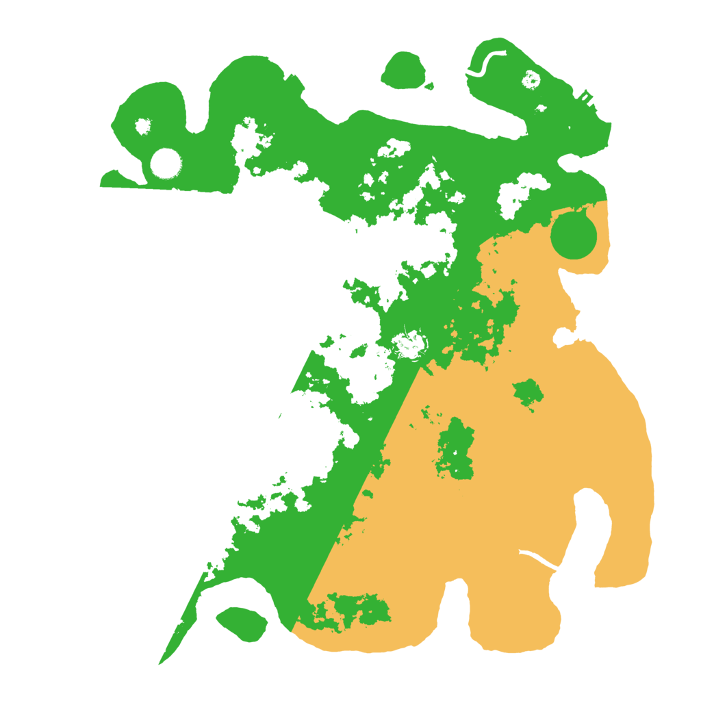 Biome Rust Map: Procedural Map, Size: 4000, Seed: 2024