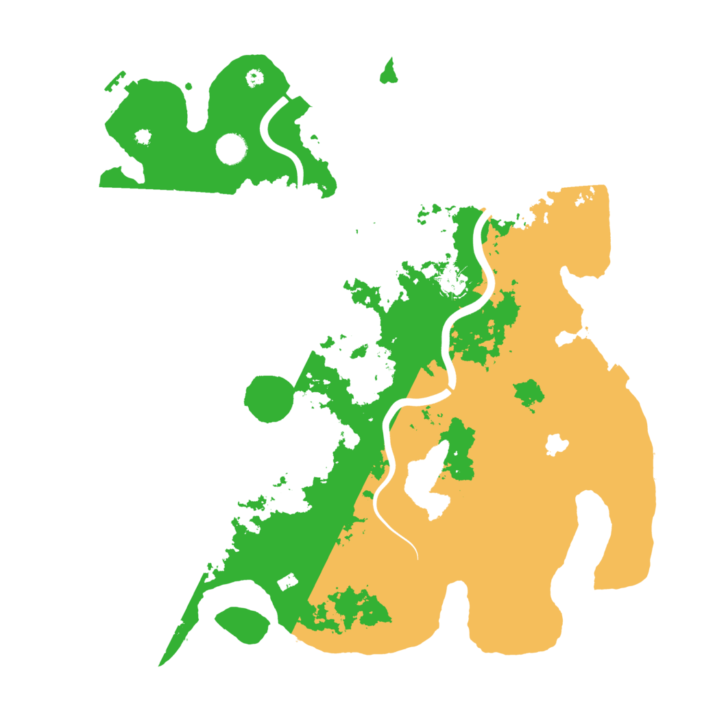 Biome Rust Map: Procedural Map, Size: 4000, Seed: 2024