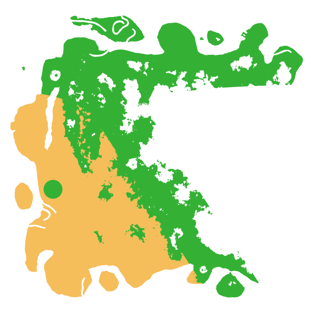 Biome Rust Map: Procedural Map, Size: 4500, Seed: 77715210