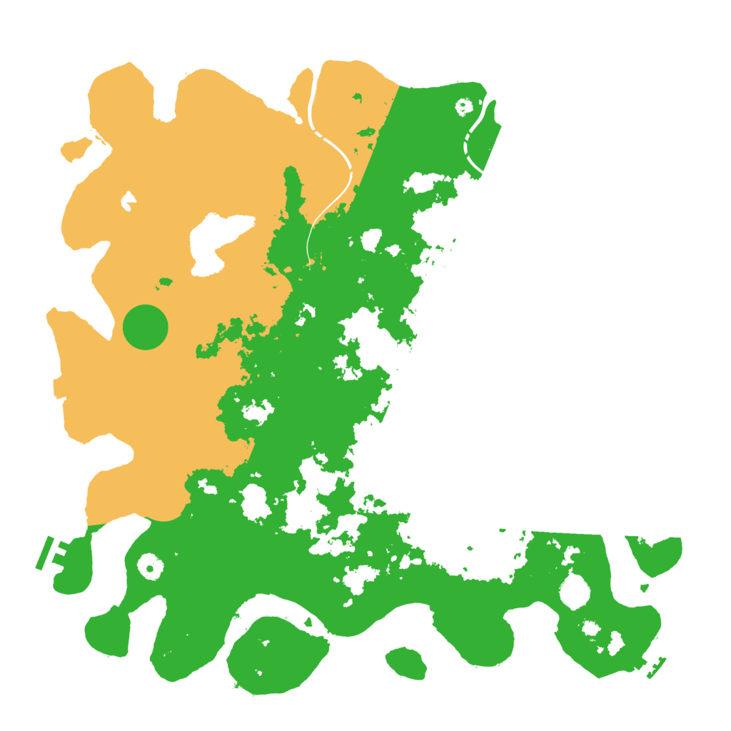 Biome Rust Map: Procedural Map, Size: 4250, Seed: 6969526