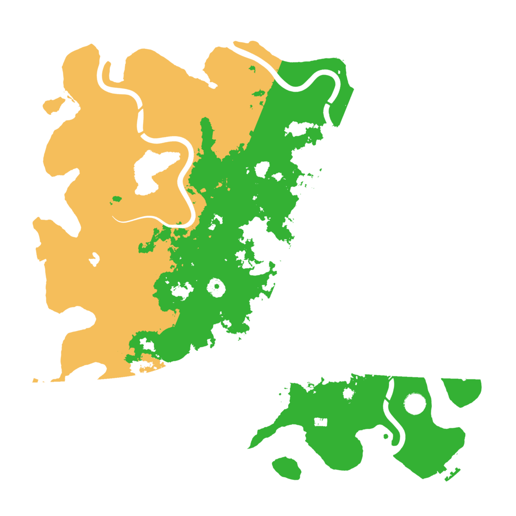 Biome Rust Map: Procedural Map, Size: 4250, Seed: 6969526