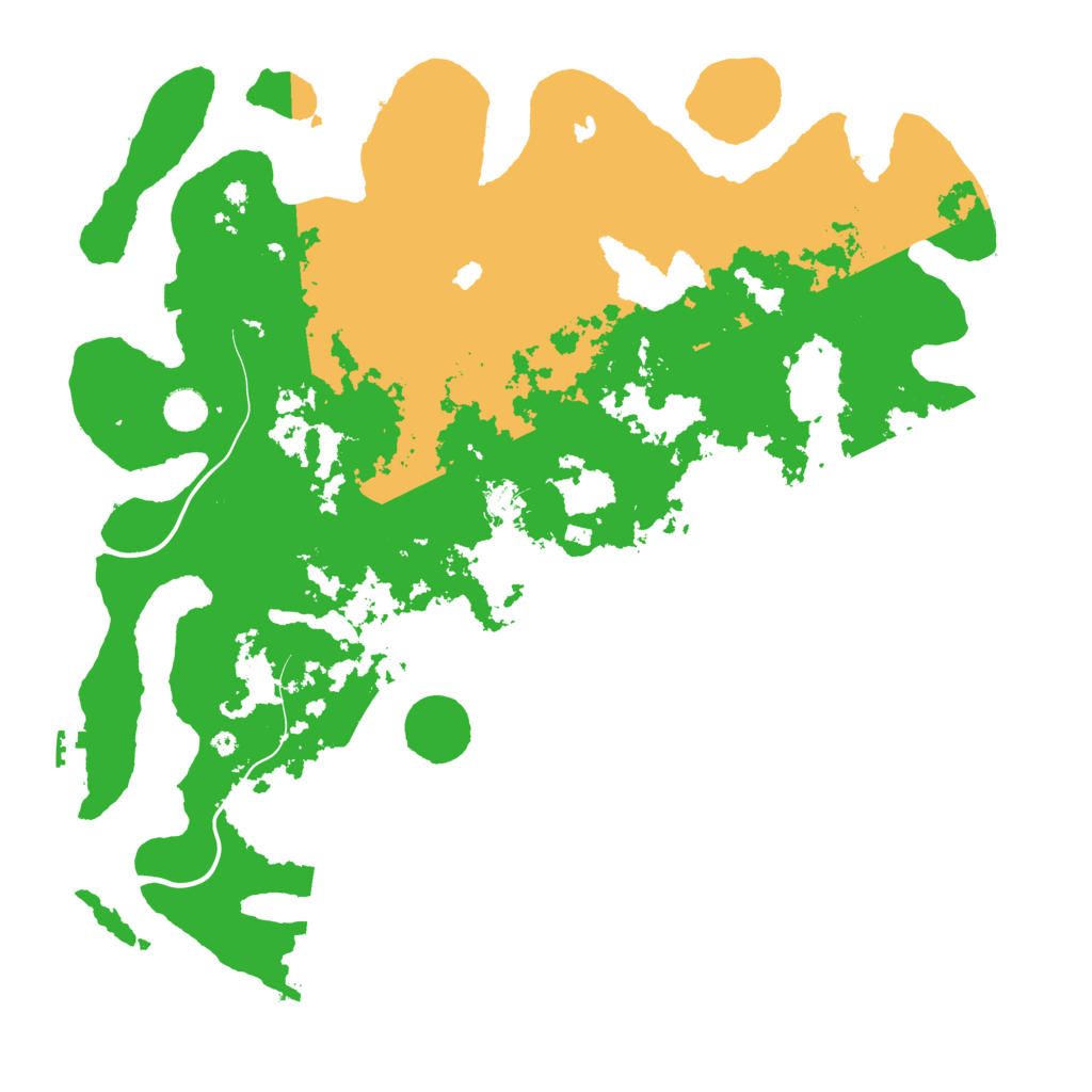 Biome Rust Map: Procedural Map, Size: 4500, Seed: 1684777753