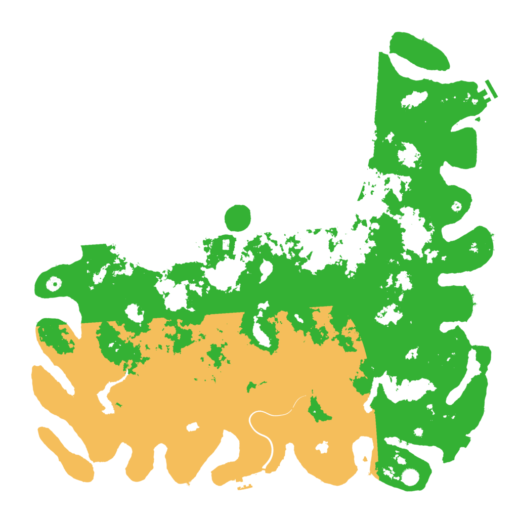 Biome Rust Map: Procedural Map, Size: 5250, Seed: 471998658