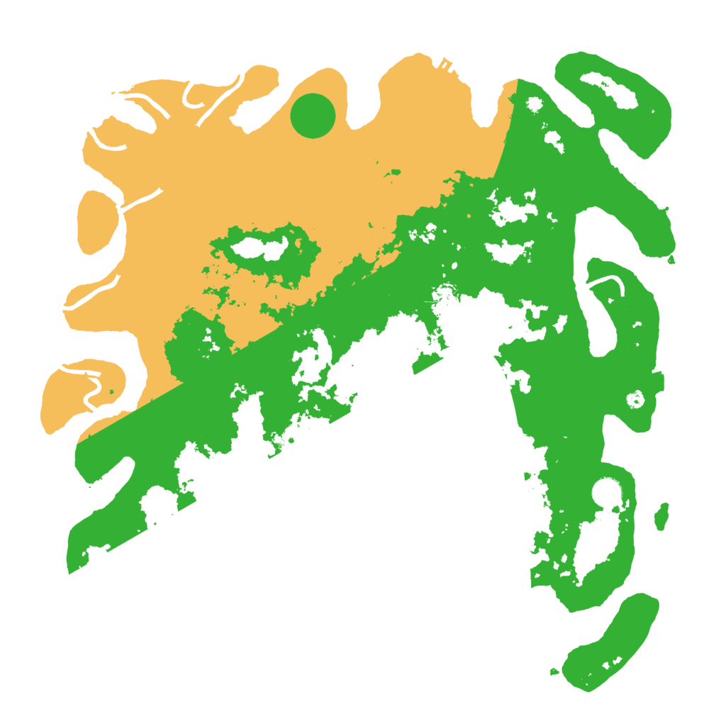 Biome Rust Map: Procedural Map, Size: 4250, Seed: 21763947