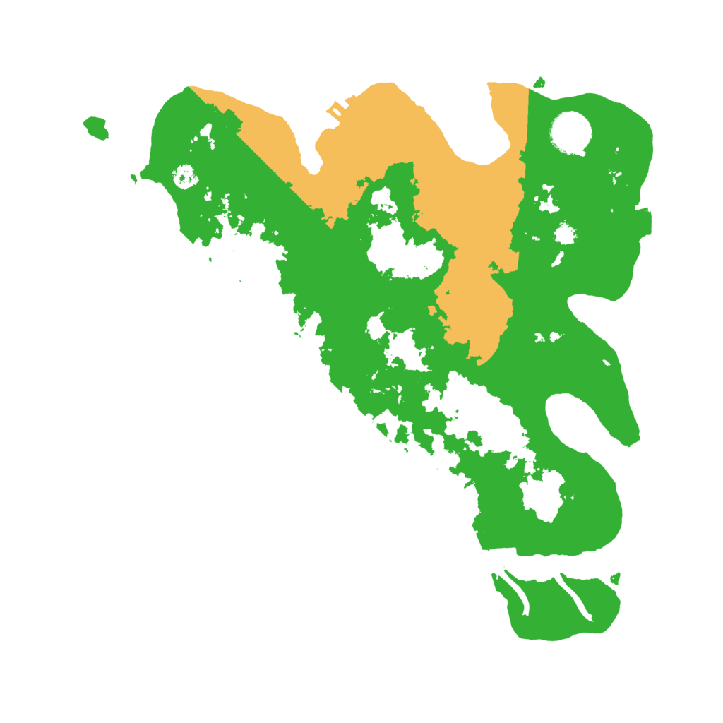 Biome Rust Map: Procedural Map, Size: 3100, Seed: 8899