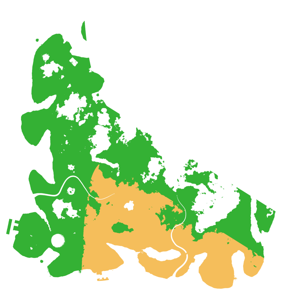Biome Rust Map: Procedural Map, Size: 4000, Seed: 726633819