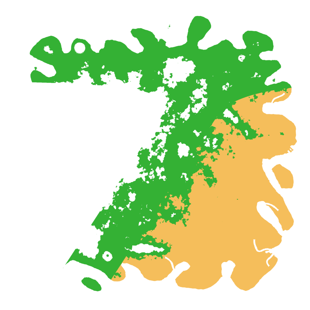 Biome Rust Map: Procedural Map, Size: 5000, Seed: 1233389