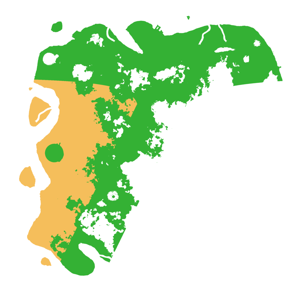 Biome Rust Map: Procedural Map, Size: 4250, Seed: 438216935