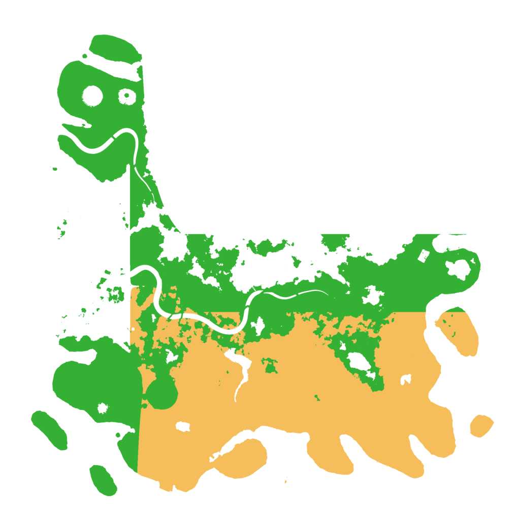 Biome Rust Map: Procedural Map, Size: 4500, Seed: 405175328