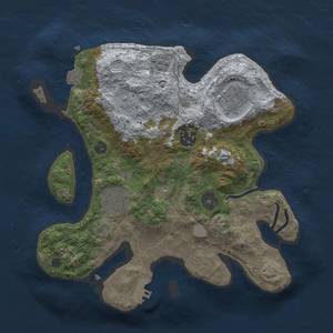 Thumbnail Rust Map: Procedural Map, Size: 2800, Seed: 18109703, 11 Monuments