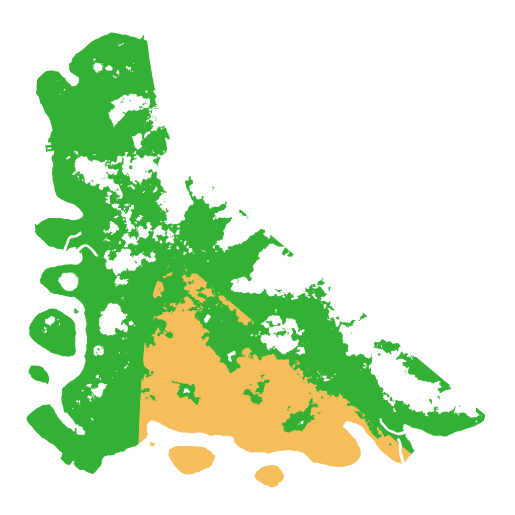 Biome Rust Map: Procedural Map, Size: 5000, Seed: 8563464