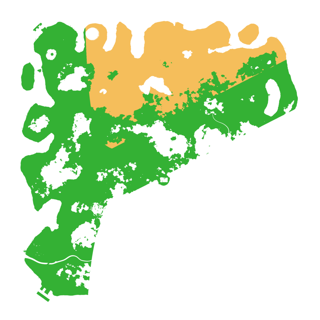 Biome Rust Map: Procedural Map, Size: 4500, Seed: 1580191012